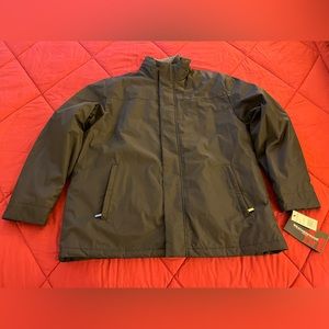 Weatherproof Men’s 3 in 1 Jacket Black Large NWT